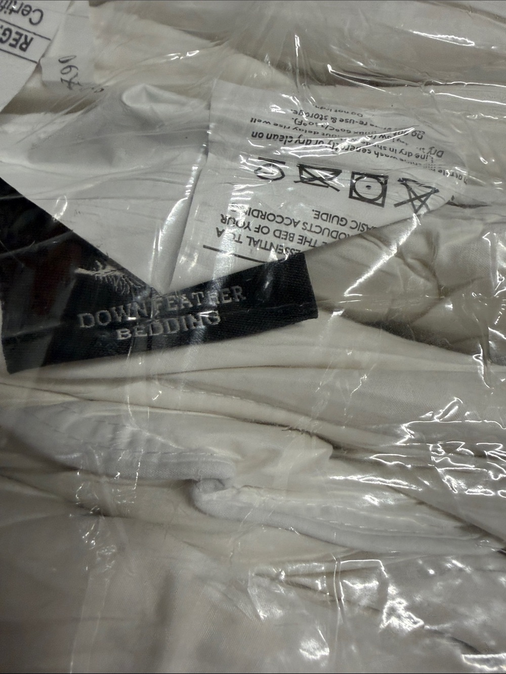 Hotel Collection White Down Feather Comforter